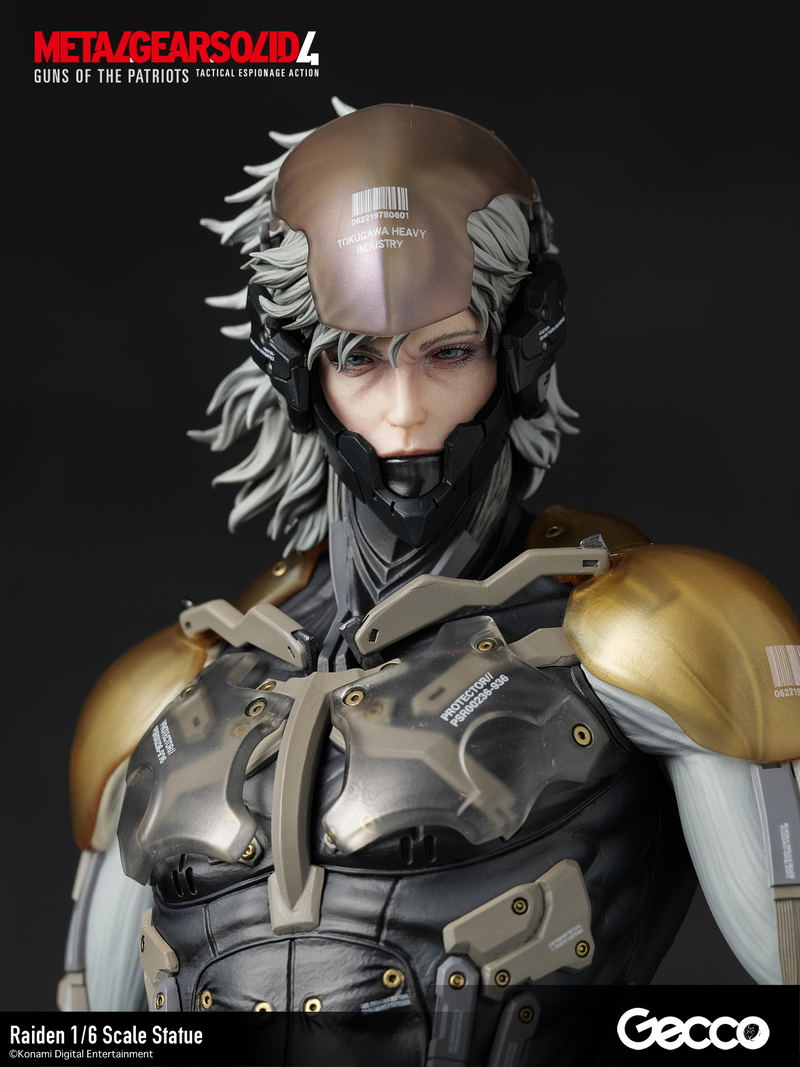 Metal Gear Solid 4 Guns of the Patriots 1/6 Scale Pre-Painted Statue: Raiden image 14
