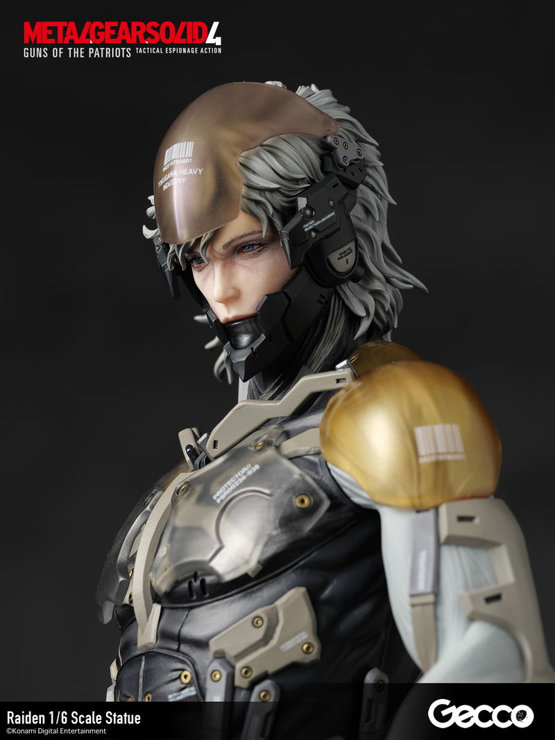 Metal Gear Solid 4 Guns of the Patriots 1/6 Scale Pre-Painted Statue: Raiden image 15