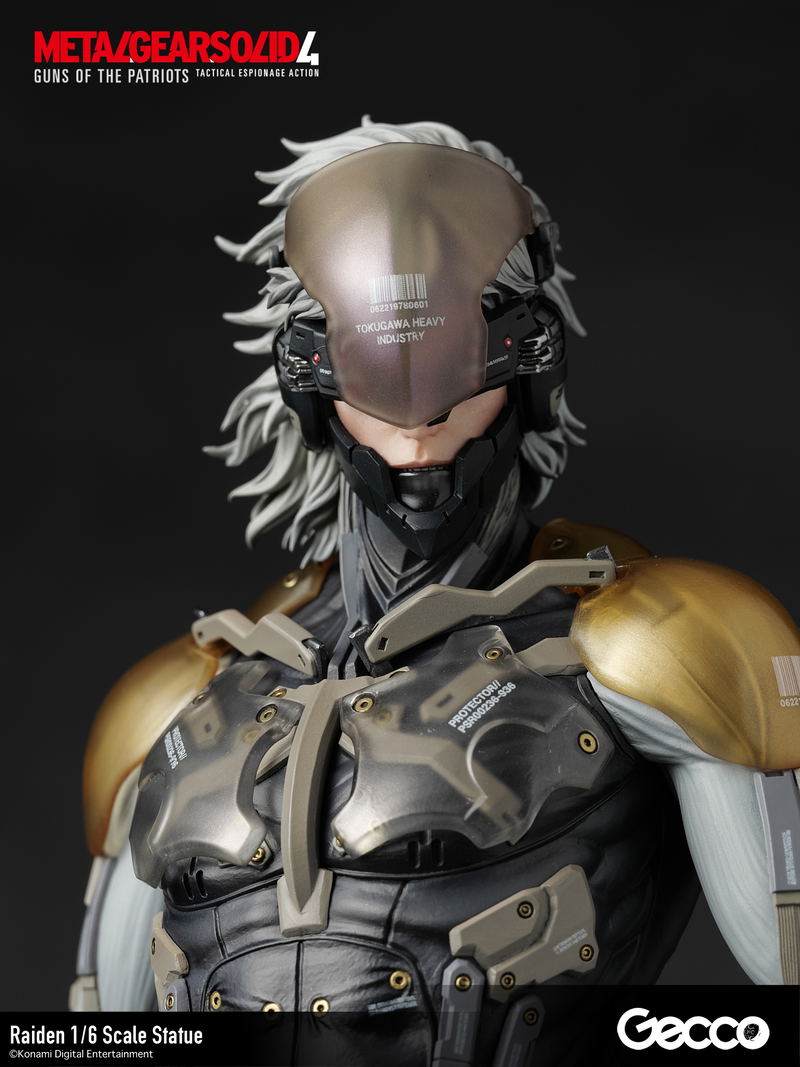 Metal Gear Solid 4 Guns of the Patriots 1/6 Scale Pre-Painted Statue: Raiden image 17