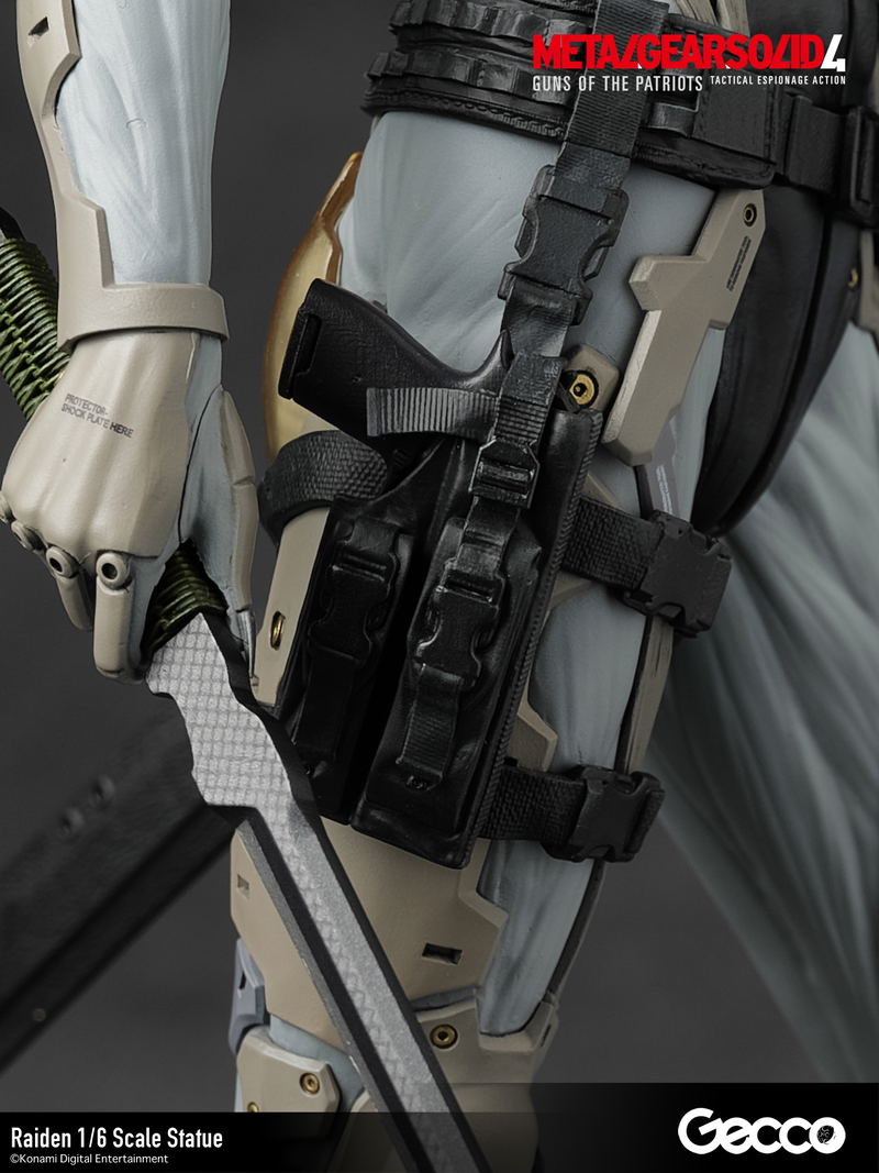 Metal Gear Solid 4 Guns of the Patriots 1/6 Scale Pre-Painted Statue: Raiden image 25