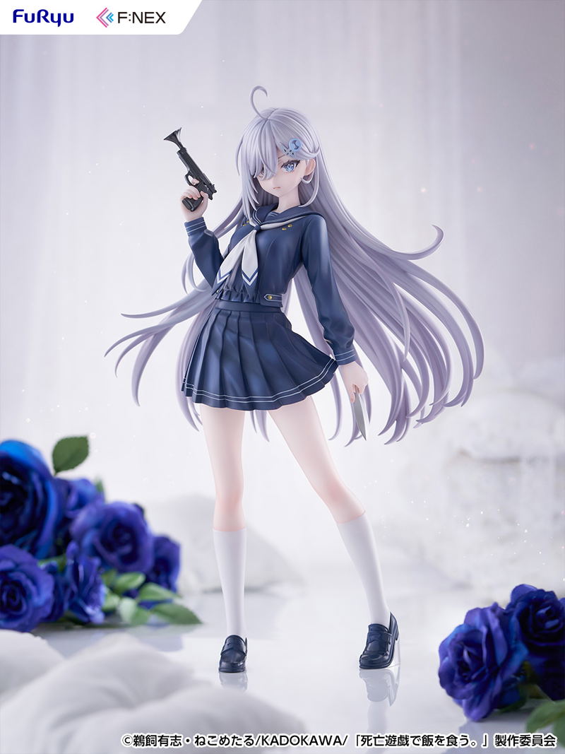 Playing Death Games to Put Food on the Table 1/7 Scale Pre-Painted Figure: Yuki School Uniform Ver. image 10