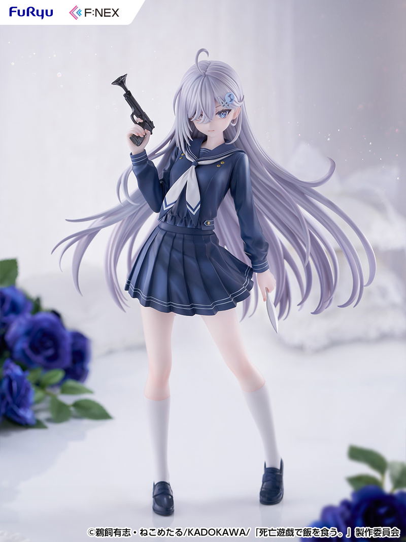 Playing Death Games to Put Food on the Table 1/7 Scale Pre-Painted Figure: Yuki School Uniform Ver. image 11