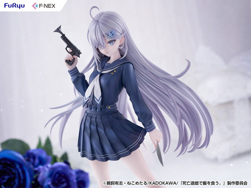 Playing Death Games to Put Food on the Table 1/7 Scale Pre-Painted Figure: Yuki School Uniform Ver. image 13