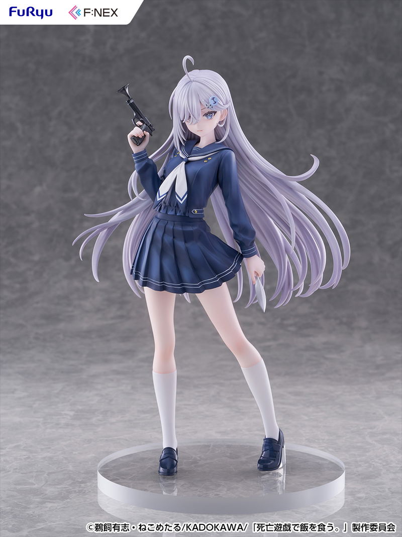 Playing Death Games to Put Food on the Table 1/7 Scale Pre-Painted Figure: Yuki School Uniform Ver. image 2