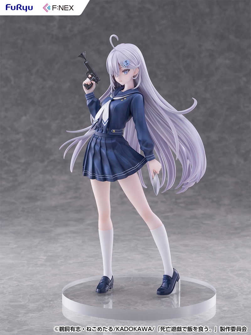 Playing Death Games to Put Food on the Table 1/7 Scale Pre-Painted Figure: Yuki School Uniform Ver. image 3