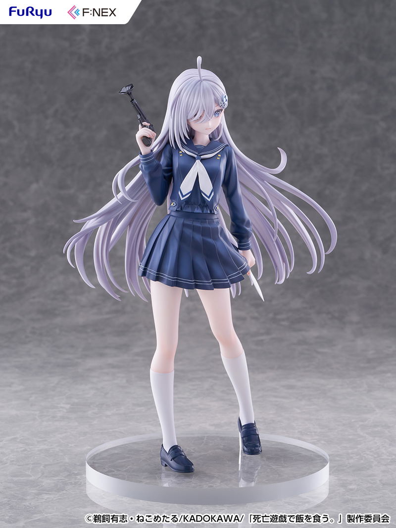 Playing Death Games to Put Food on the Table 1/7 Scale Pre-Painted Figure: Yuki School Uniform Ver. image 4