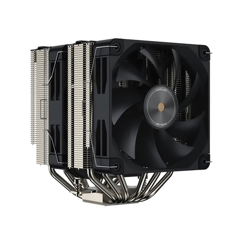 Coolleo P60T V3 CPU Air Cooler [Black] image 1