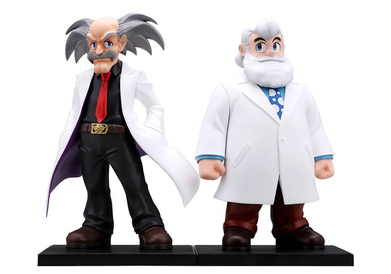 Mega Man Pre-Painted Figure: Oshi Works Dr. Wily & Dr. Light image 1