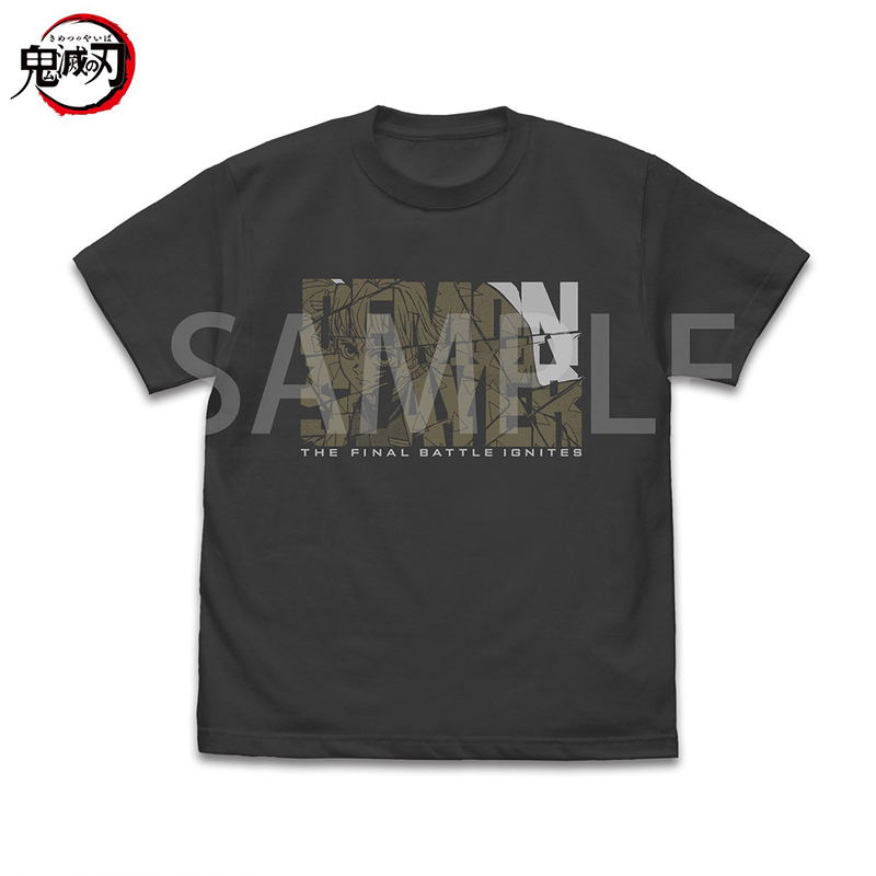 Anime Demon Slayer: Kimetsu No Yaiba - Demon Slayer Corps Member Zenitsu Agatsuma T-shirt (Sumi | Size M) image 1