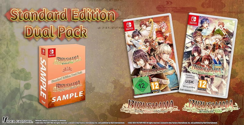 Birushana: Rising Flower of Genpei & Winds of Fate – Dual Pack image 1