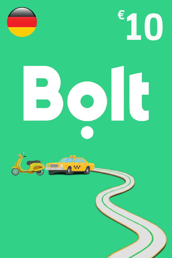 Bolt Geschenkkarte 10 EUR | Deutschland Konto
Bolt Geschenkkarte 10 €
Bolt 10 EUR
Bolt Geschenkkarte
Bolt Deutschland
Bolt <span class="ext ext_digital">digital</span> image 1