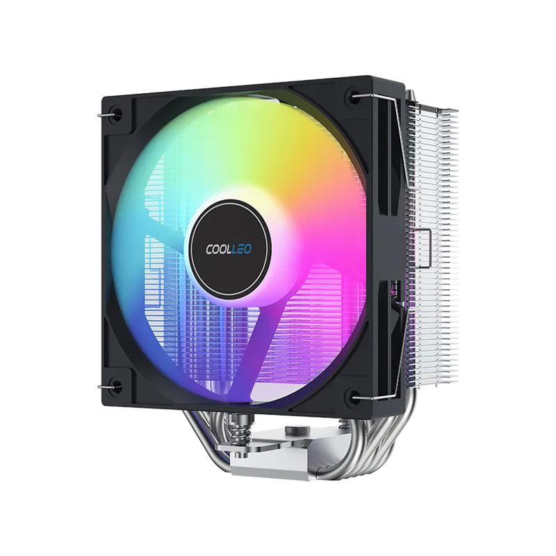 Coolleo P50i V2 CPU Air Cooler [Black] image 1