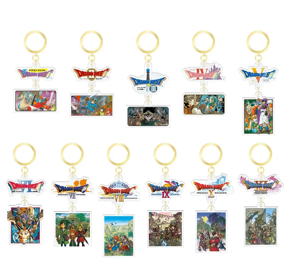 Dragon Quest Adventurer's Memories Charm Collection (Set of 11 Pieces)