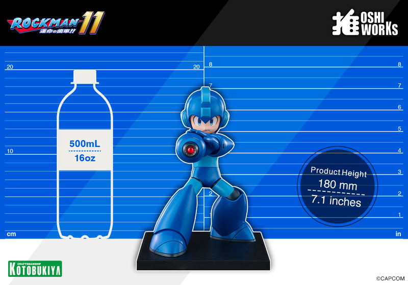 Mega Man Pre-Painted Figure: Oshi Works Mega Man image 8