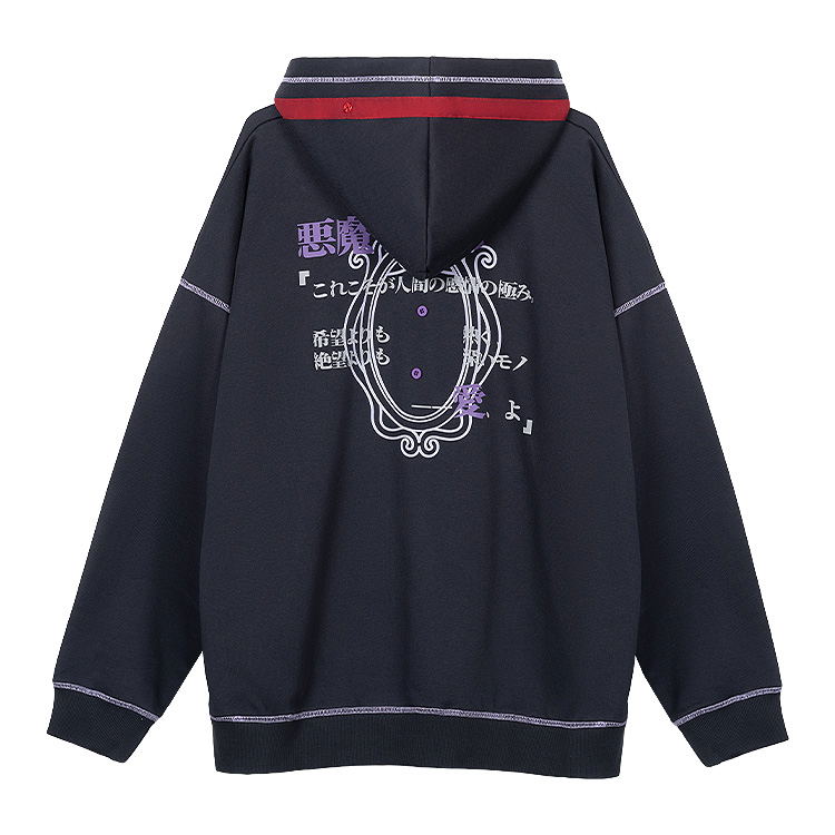 Puella Magi Madoka Magica The Movie New Feature: Rebellion Hoodie Devil Homura image 3