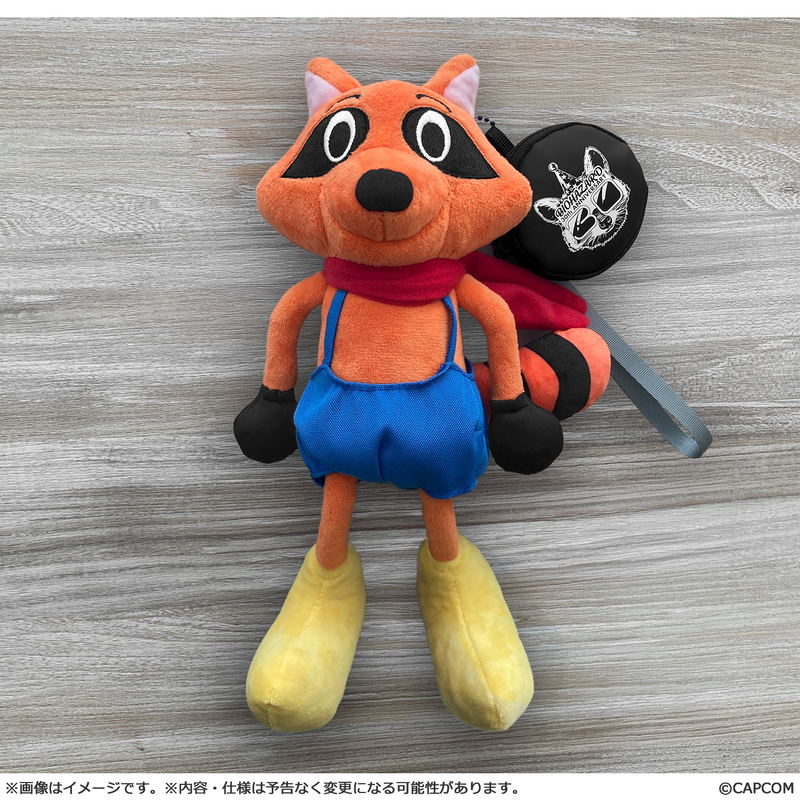Resident Evil 30th Anniversary Mr. Raccoon Plush image 2