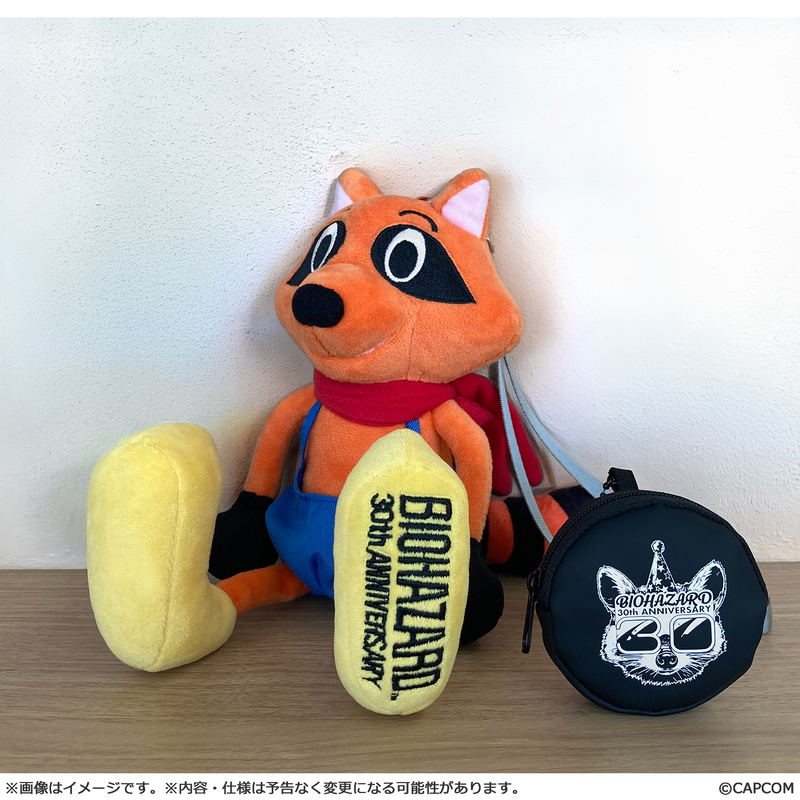 Resident Evil 30th Anniversary Mr. Raccoon Plush image 3