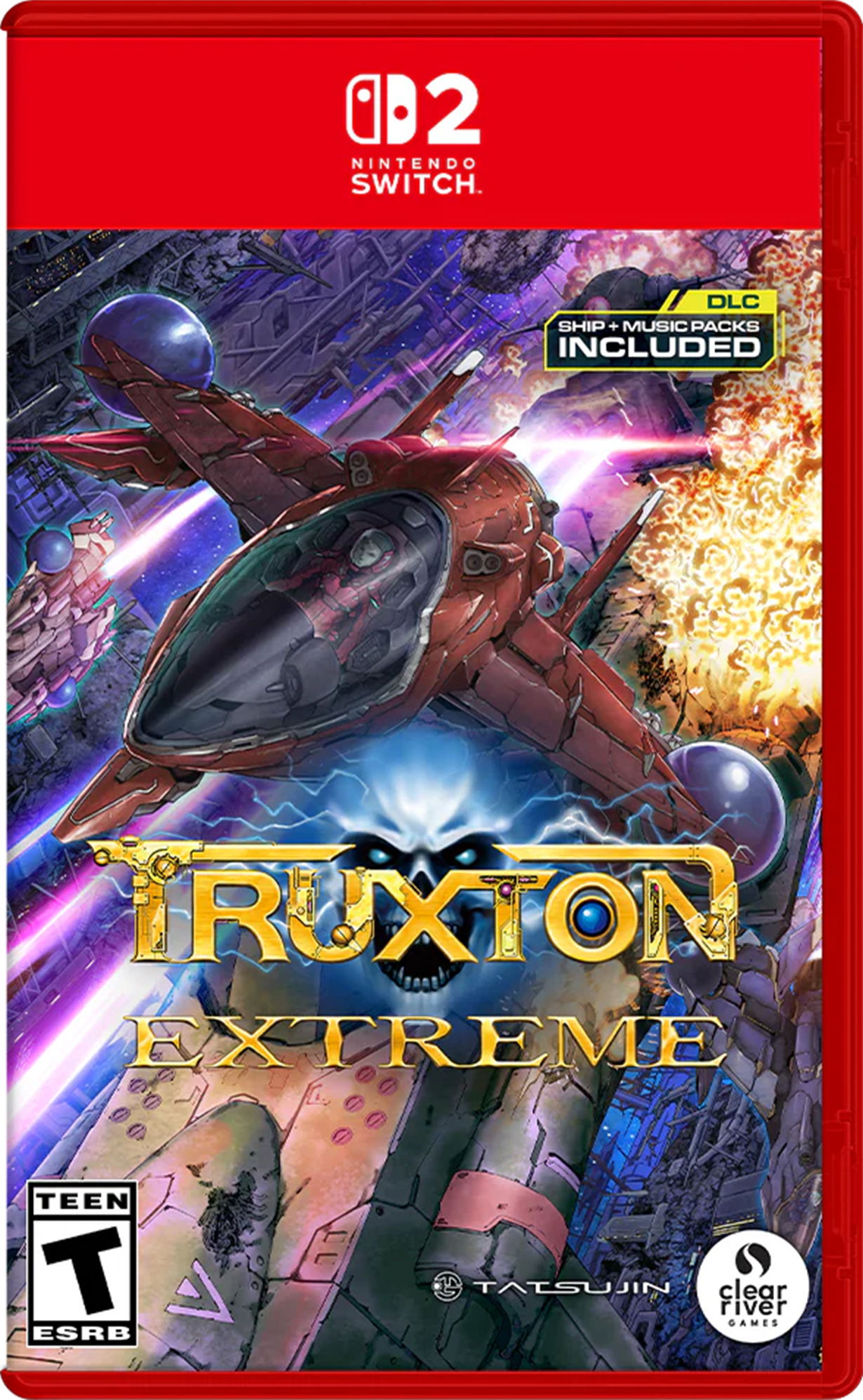 Truxton Extreme Game Cart for Nintendo Switch 2