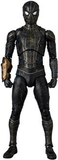 Mafex Spider-Man No Way Home: Spider-man Black & Gold Suit thumbnail 1