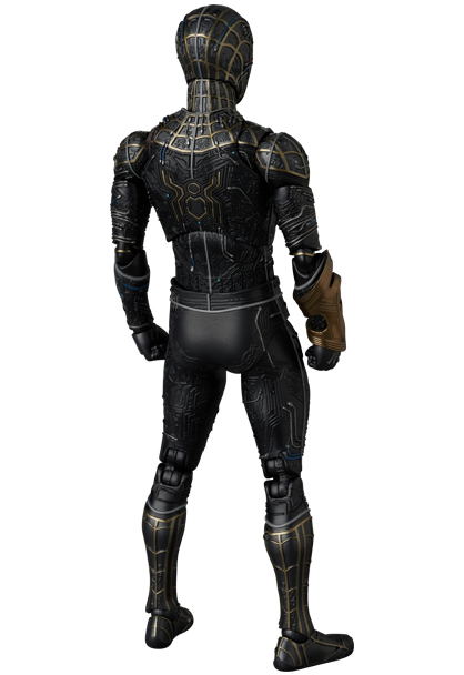 Mafex Spider-Man No Way Home: Spider-man Black & Gold Suit image 3