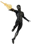 Mafex Spider-Man No Way Home: Spider-man Black & Gold Suit thumbnail 4