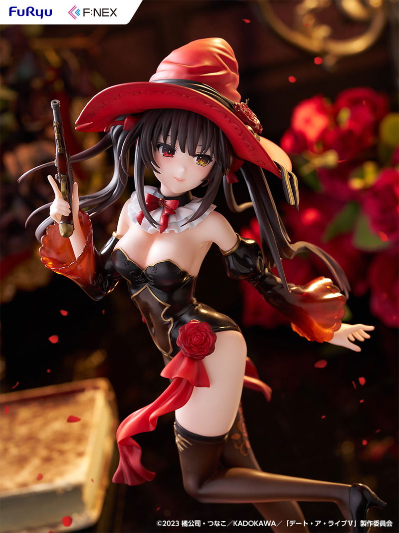 Date A Live V 1/7 Scale Pre-Painted Figure: Tokisaki Kurumi Witch Style Ver. image 12