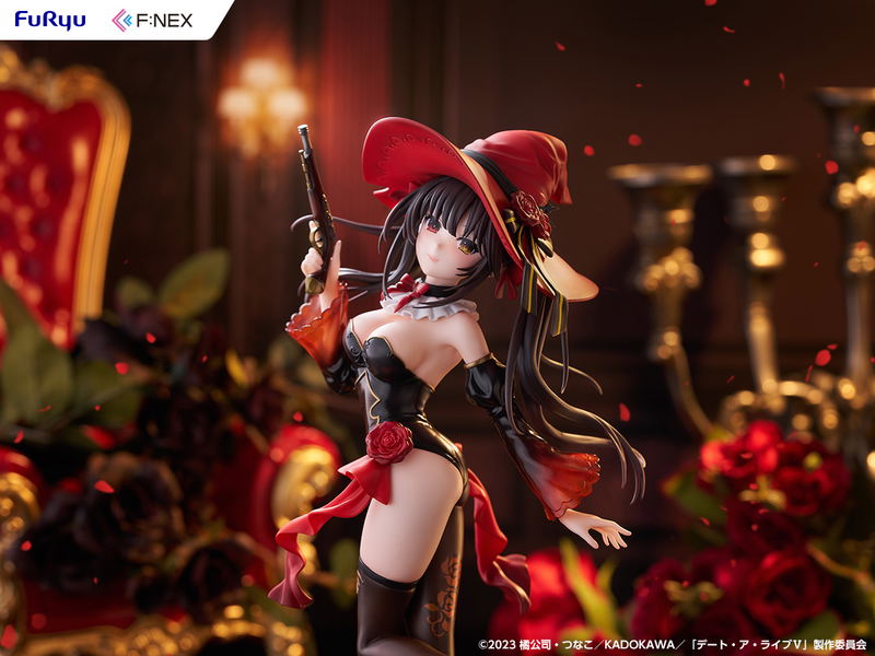 Date A Live V 1/7 Scale Pre-Painted Figure: Tokisaki Kurumi Witch Style Ver. image 15