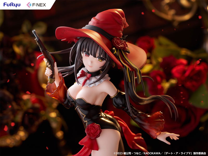 Date A Live V 1/7 Scale Pre-Painted Figure: Tokisaki Kurumi Witch Style Ver. image 16