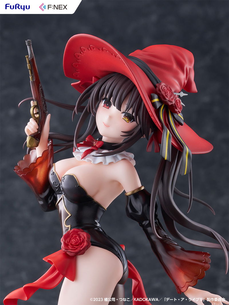 Date A Live V 1/7 Scale Pre-Painted Figure: Tokisaki Kurumi Witch Style Ver. image 8