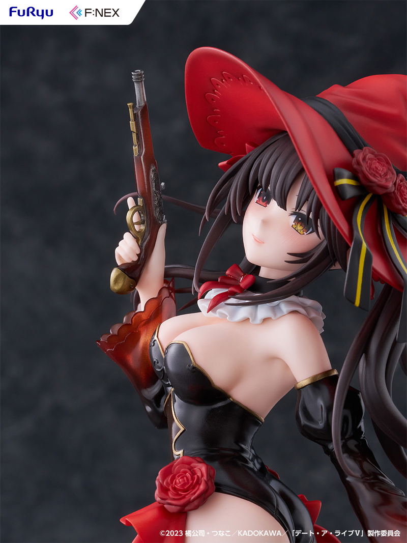 Date A Live V 1/7 Scale Pre-Painted Figure: Tokisaki Kurumi Witch Style Ver. image 9