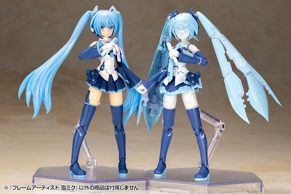 Frame Arms 1/100 Scale Plastic Model Kit: Frame Artist Snow Miku