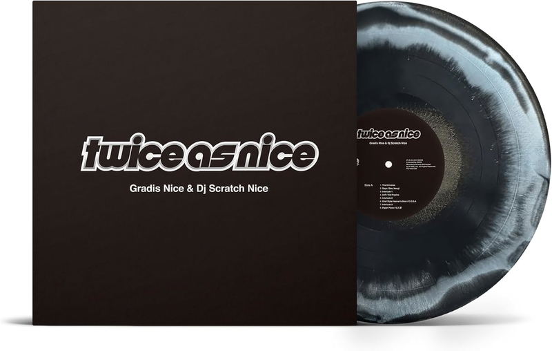 Twice As Nice [Limited Edition] (Black x Gray Silver Marble Vinyl) image 1