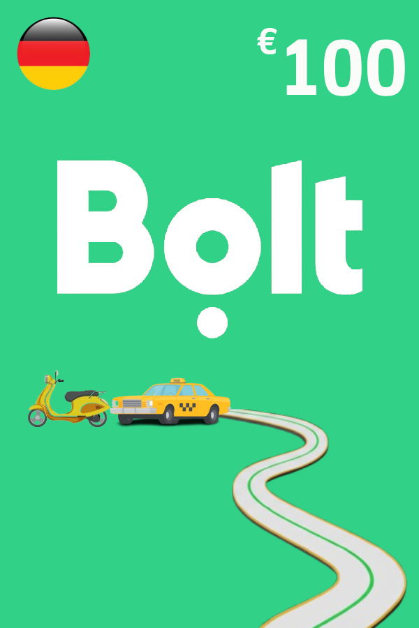 Bolt Geschenkkarte 100 EUR | Deutschland-Konto
Bolt Geschenkkarte €100
Bolt 100 EUR
Bolt Geschenkkarte
Bolt Deutschland
Bolt <span class="ext ext_digital">digital</span> image 1