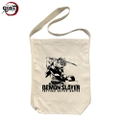 Anime Demon Slayer: Kimetsu No Yaiba - Kamado Tanjiro Shoulder Tote Bag Infinity Castle Arc Ver. (Natural) thumbnail 1