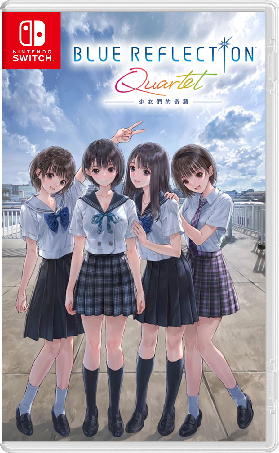 Blue Reflection Quartet: Shoujo-tachi no Kiseki (Cover - Asian) for Nintendo Switch, Nintendo Switch 2