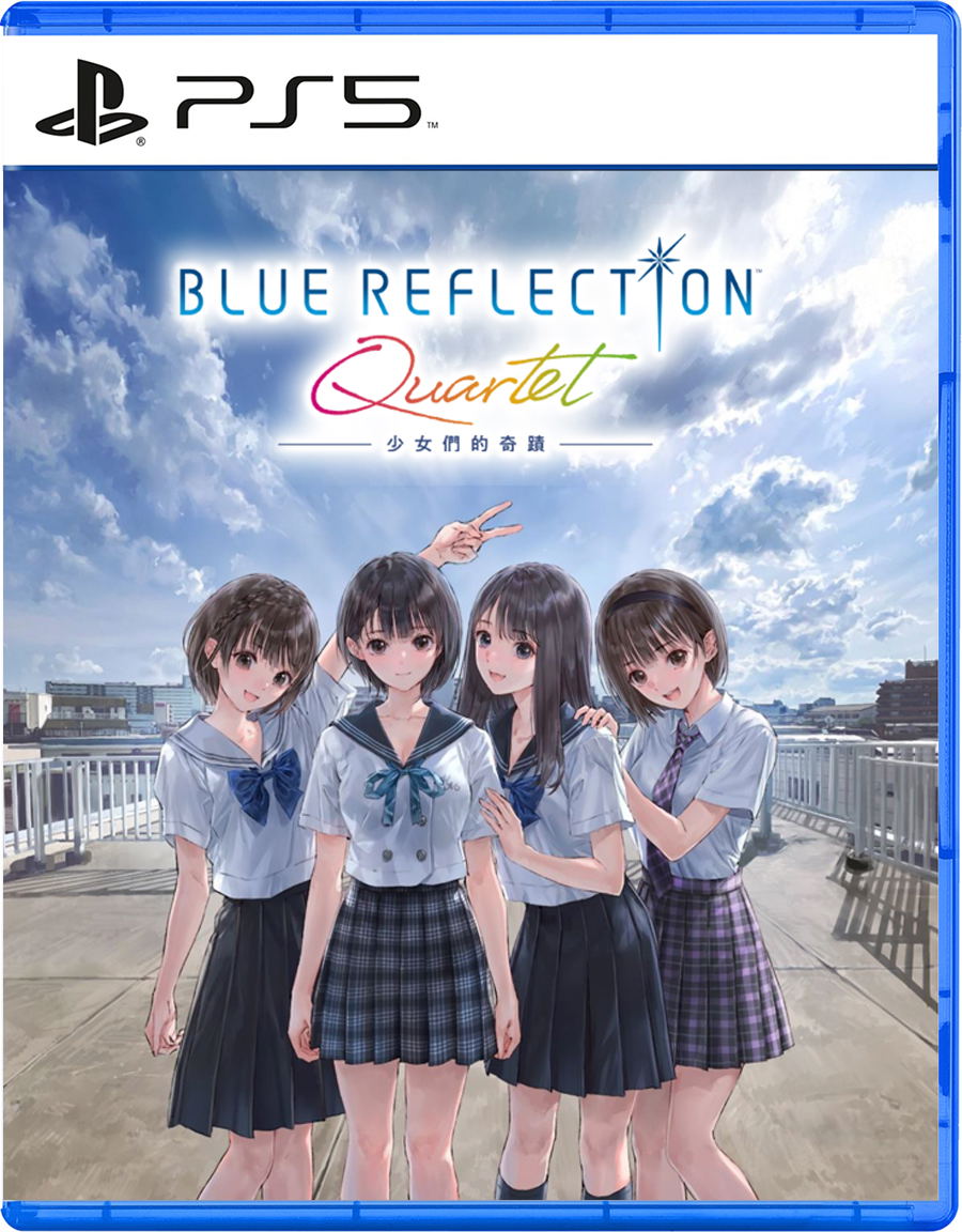 Blue Reflection Quartet: Shoujo-tachi no Kiseki (Multi-Language) (Cover - Asian) for PlayStation 5