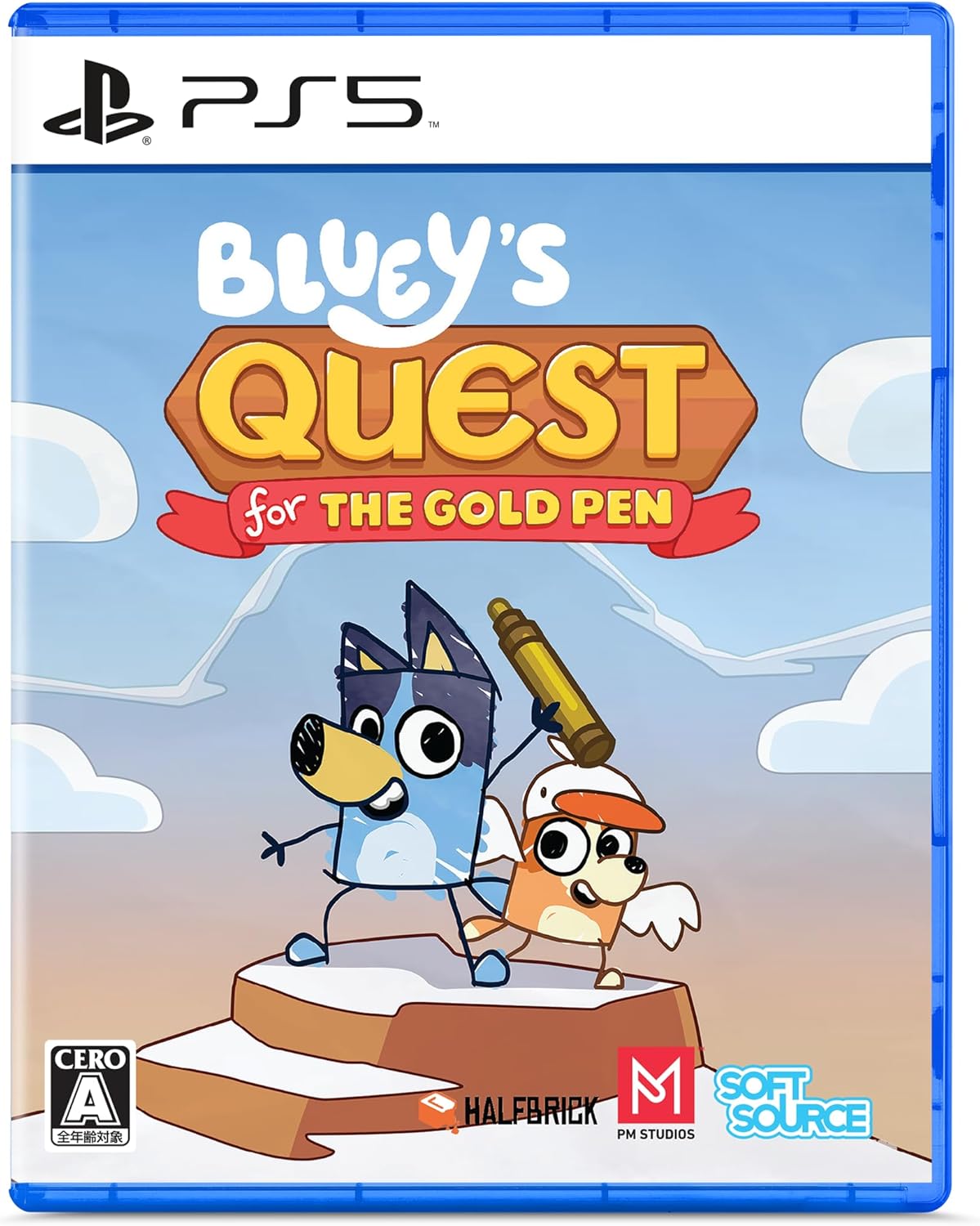 Bluey's Quest for the Gold Pen (Multi-Language) for PlayStation 5