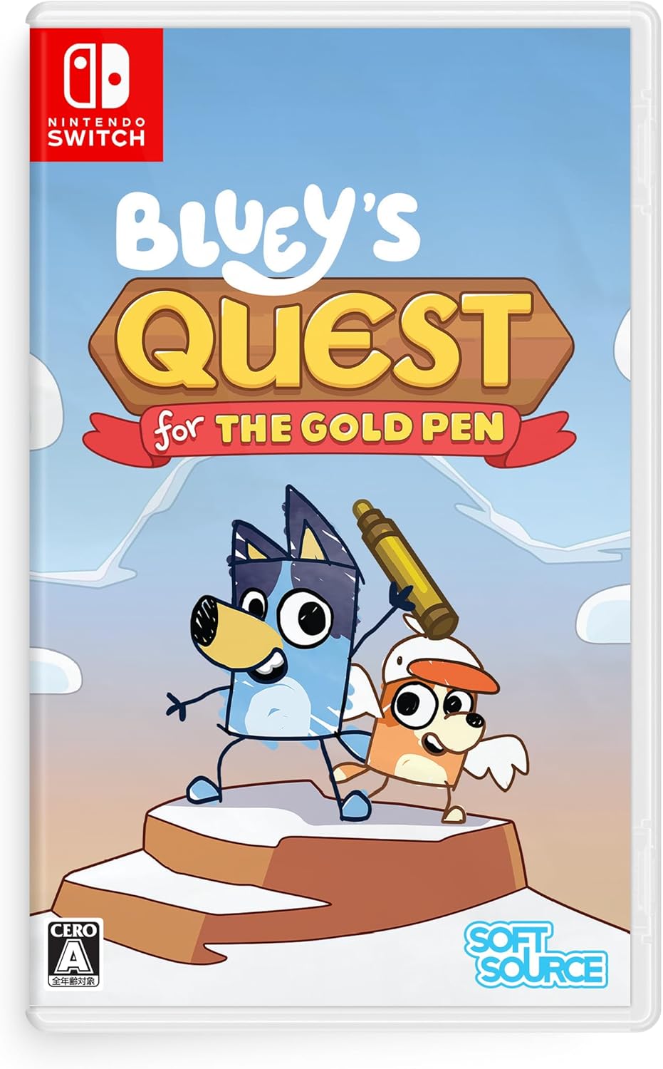 Bluey's Quest for the Gold Pen (Multi-Language) for Nintendo Switch, Nintendo Switch 2