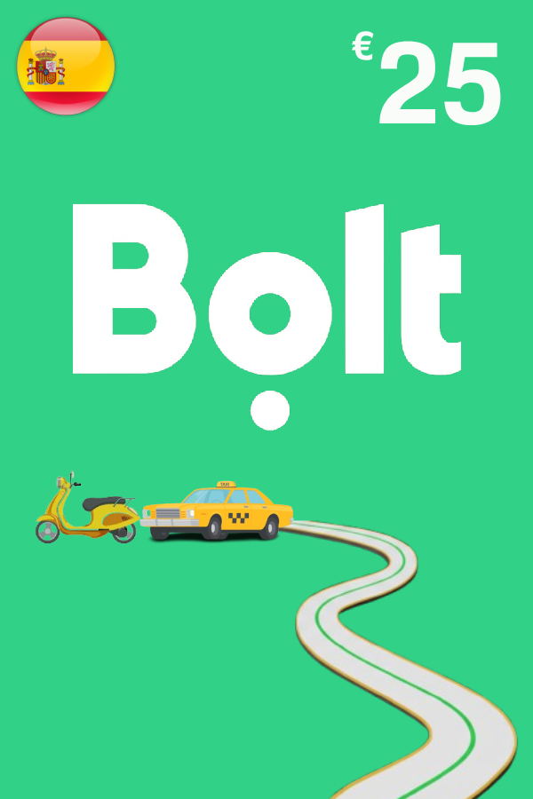 Bolt Geschenkkarte 25 EUR | Spanisches Konto
Bolt Geschenkkarte €25
Bolt 25 EUR
Bolt Geschenkkarte
Bolt Spanien
Bolt <span class="ext ext_digital">digital</span> image 1