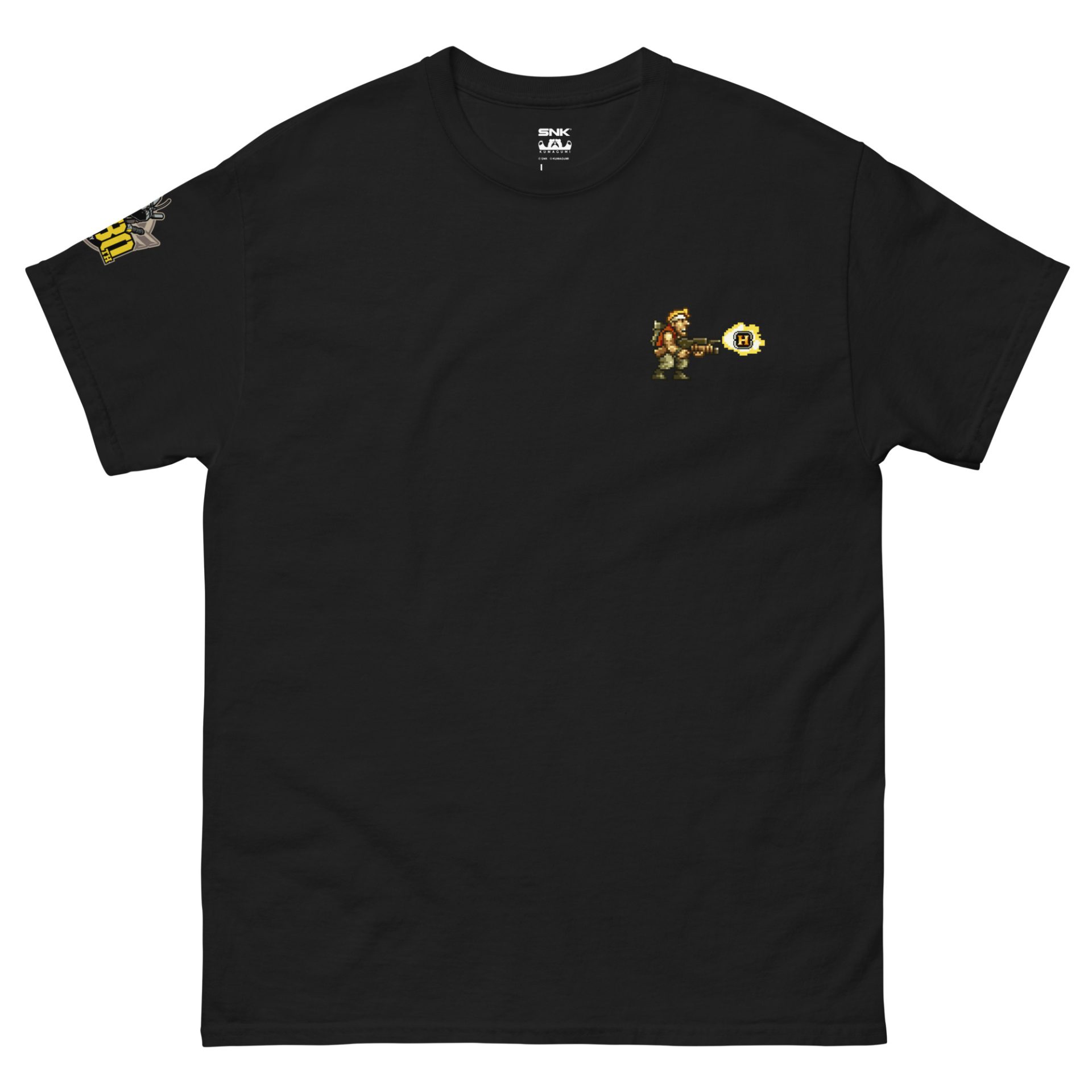 Metal Slug - Heavy Machine Gun T-shirt (Black | Size XL)