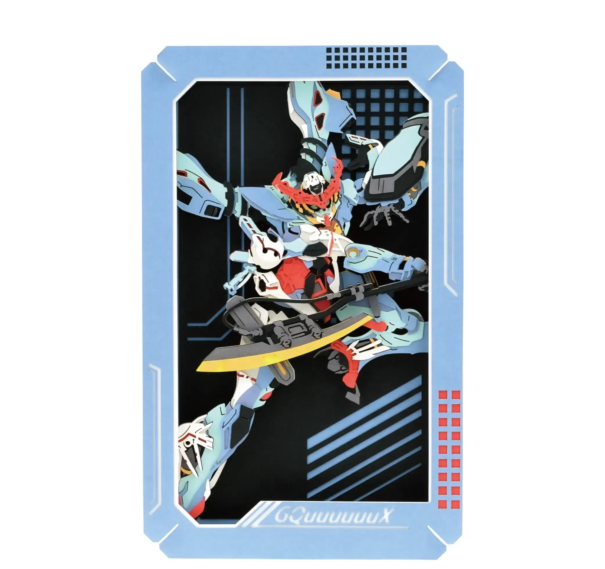 Mobile Suit Gundam GQuuuuuuX Paper Theater PT-L106 GQuuuuuuX / Red Gundam
