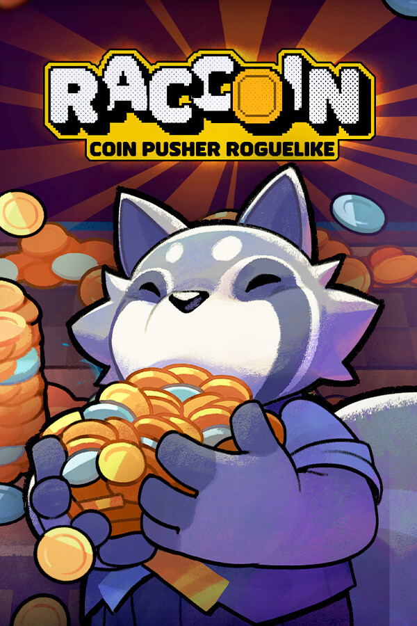 Raccoin: Coin Pusher Roguelike STEAM digital — Import Game Deal