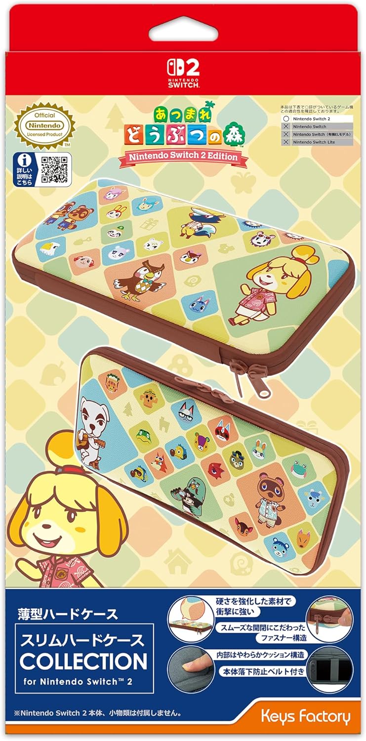Slim Hard Case COLLECTION for Nintendo Switch 2 [Animal Crossing: New Horizons] image 1