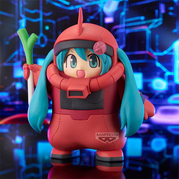 [Hatsune Miku] Gundam 45th Anniversary X Hatsune Miku Figure Char's Zaku Custom Hatsune Miku Ver. — Import Game Deal