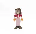 Final Fantasy VII Polygon Soft Vinyl Figure Aerith Gainsborough thumbnail 1