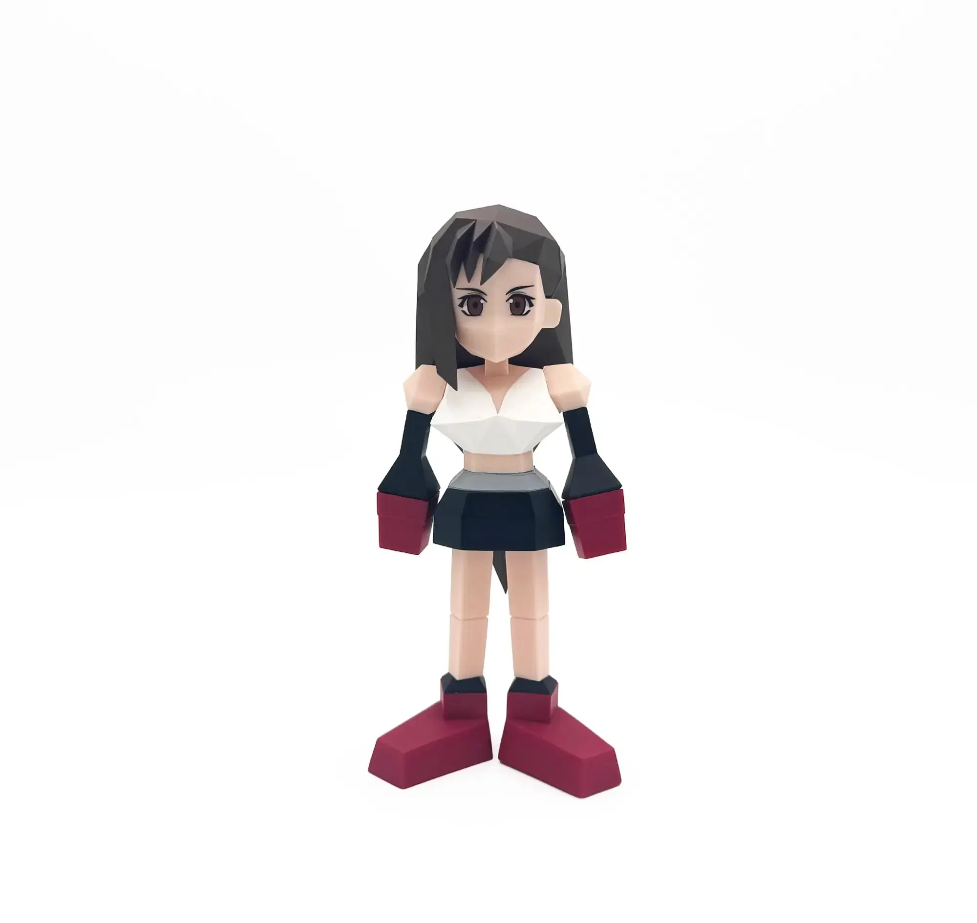 Final Fantasy VII Polygon Soft Vinyl Figure Tifa Lockhart