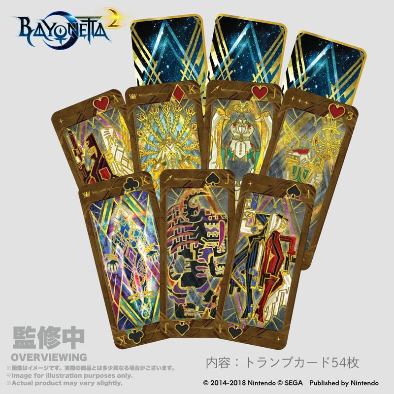Bayonetta2 The Gates Of Hell x Iijan Tarot Style Playing Card image 1