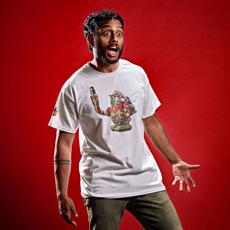 Metal Slug - Jupiter King T-shirt (White | Size XXL) image 3