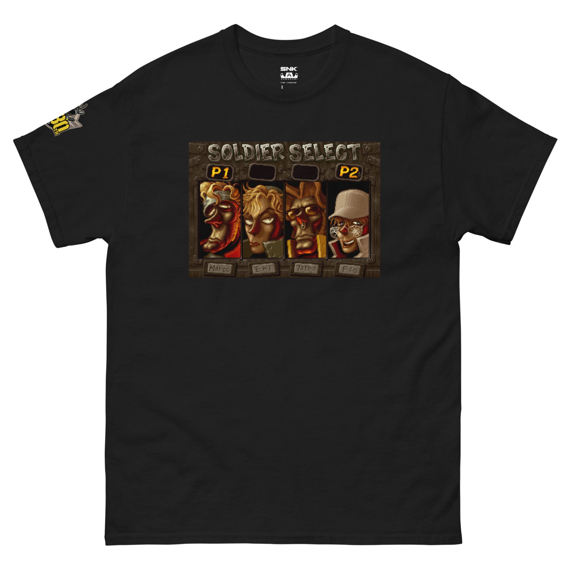 Metal Slug - Soldier Select T-shirt (Black | Size L)