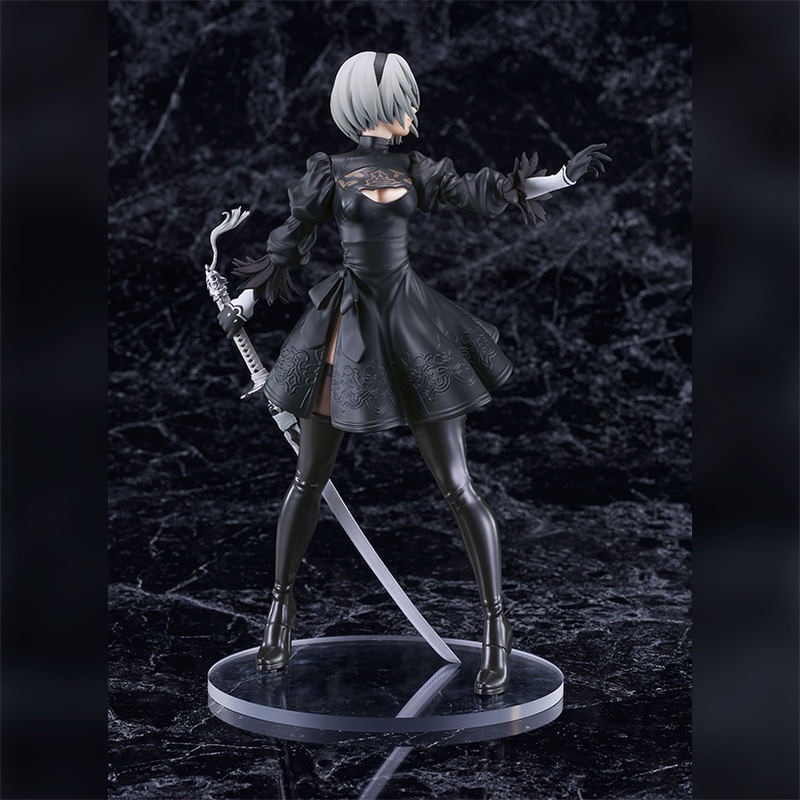 Nier Game Series 15th Anniversary: Pop Up Parade 2B (Yorha No. 2 B type) L size image 2